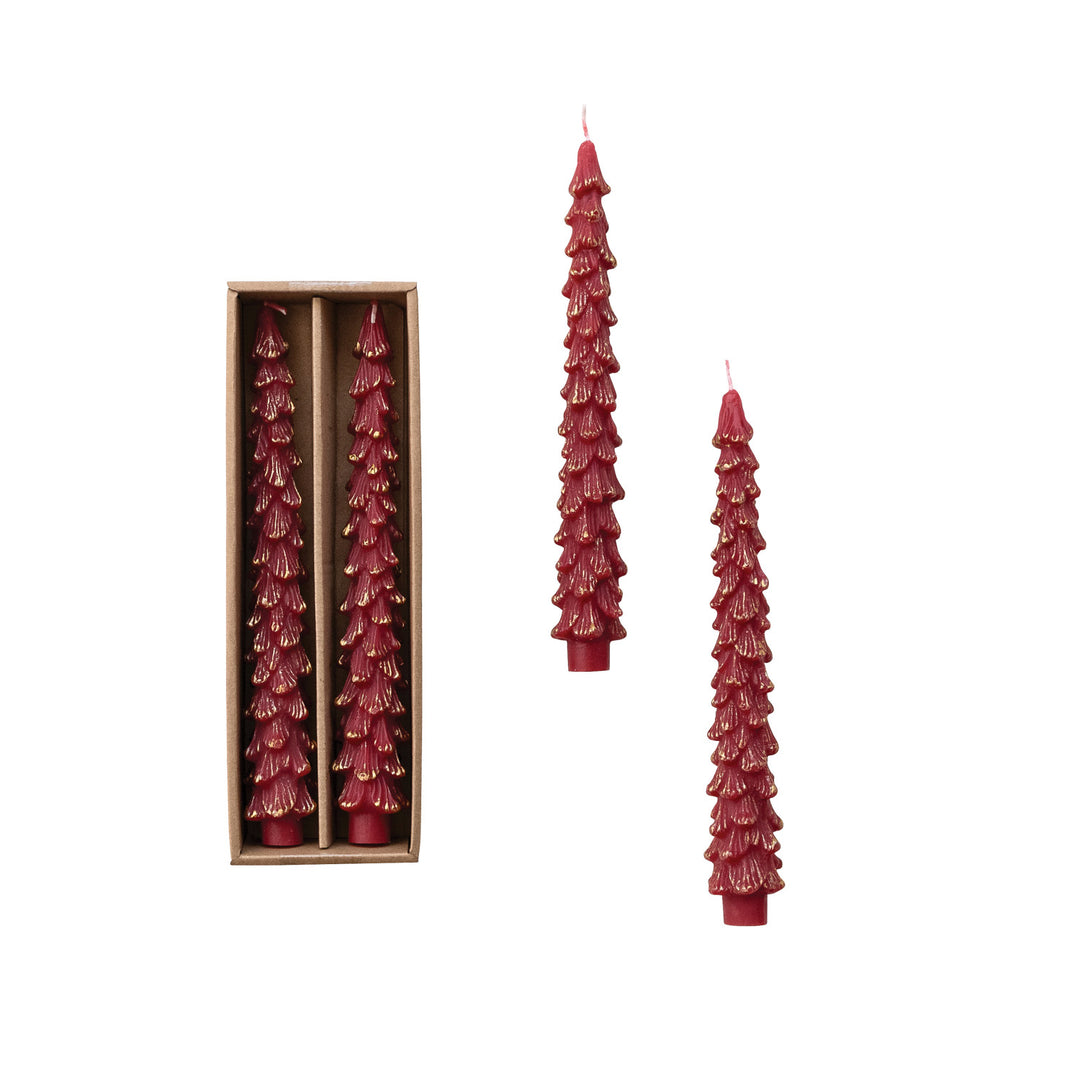 Taper Candles | Christmas Trees Tall