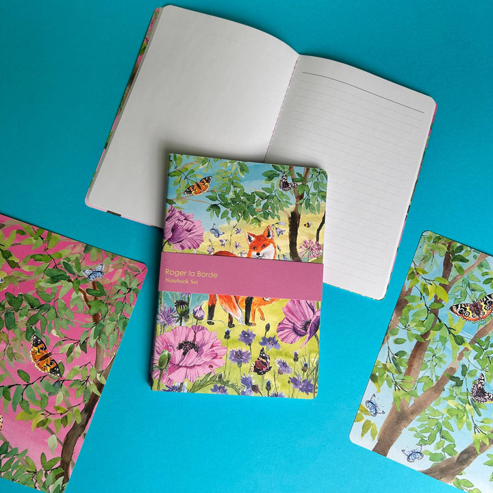 Mini Notebook Trio | Foxes