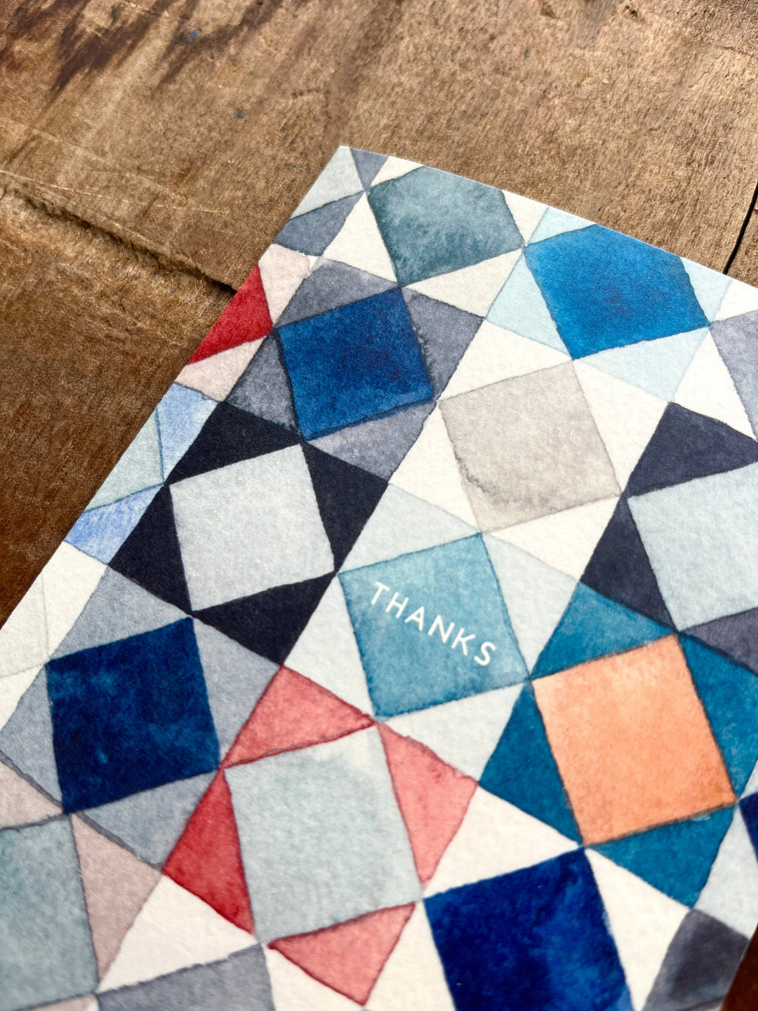 Boxed Thank You Cards "Quilt"