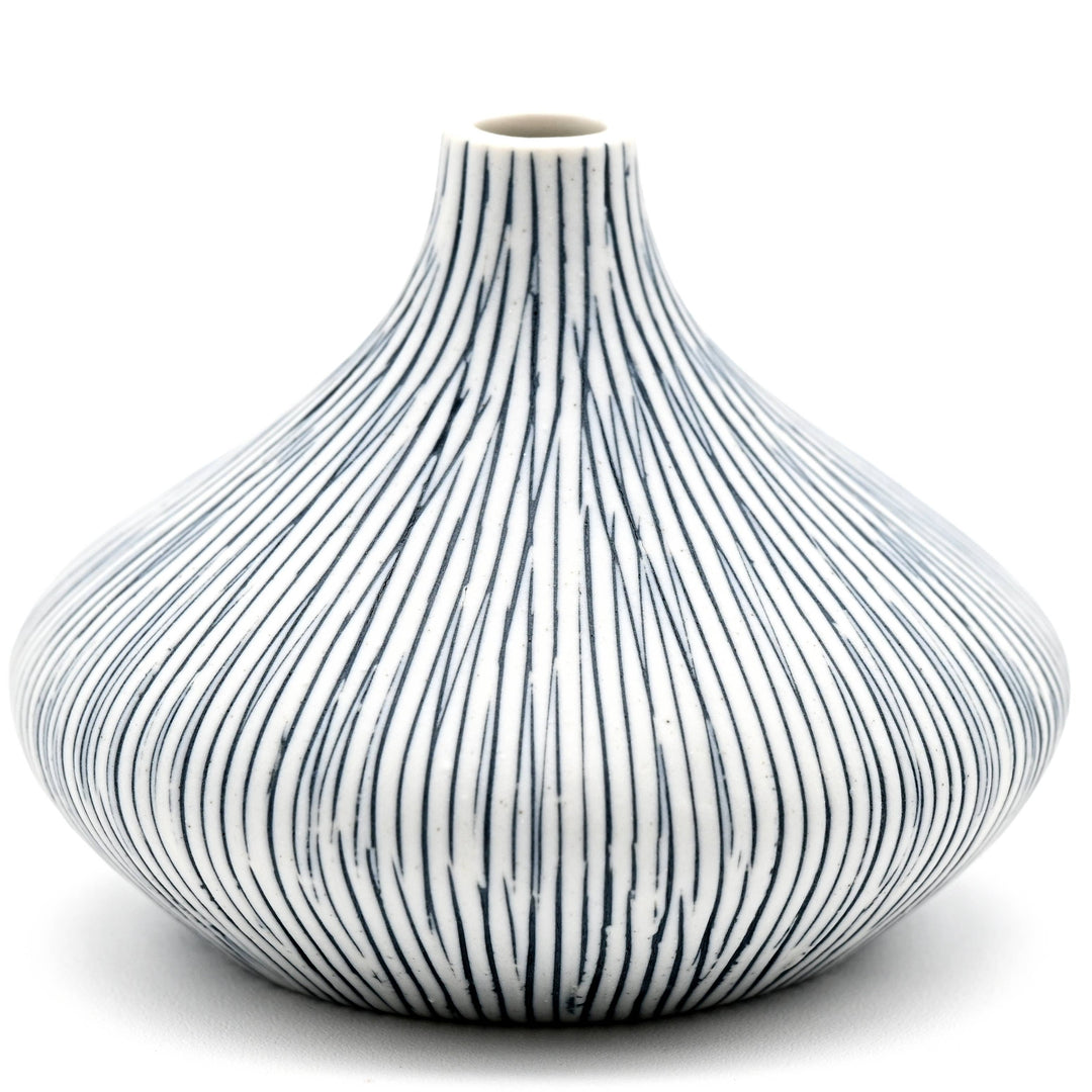 Bud Vase Mini | Indigo Stripe