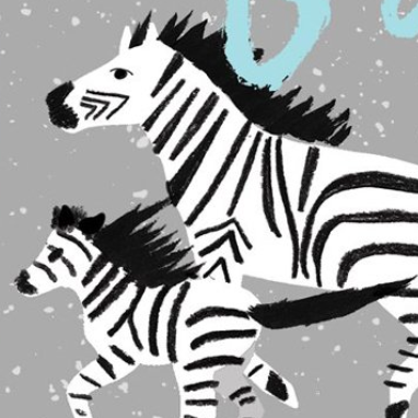 Baby Card "Zebra"