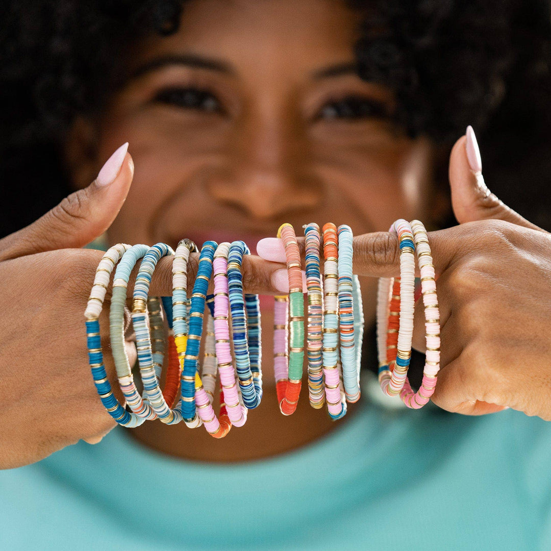 Ink + Alloy Bracelets | Cream + Gold