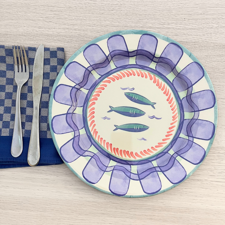 Melamine Plates | Terrazzo Italy 11.5"