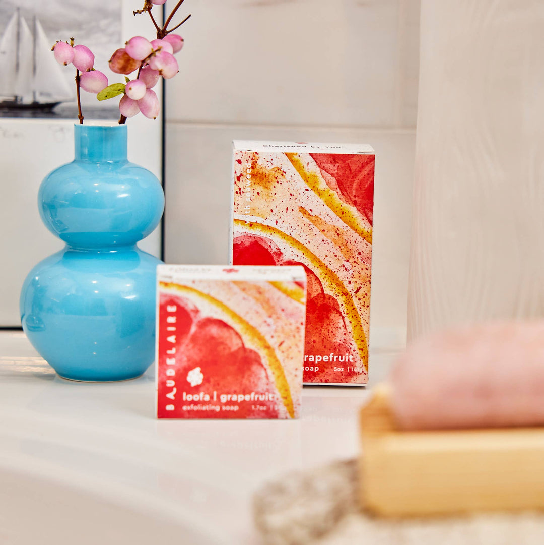 Baudelaire Loofa Guest Soaps