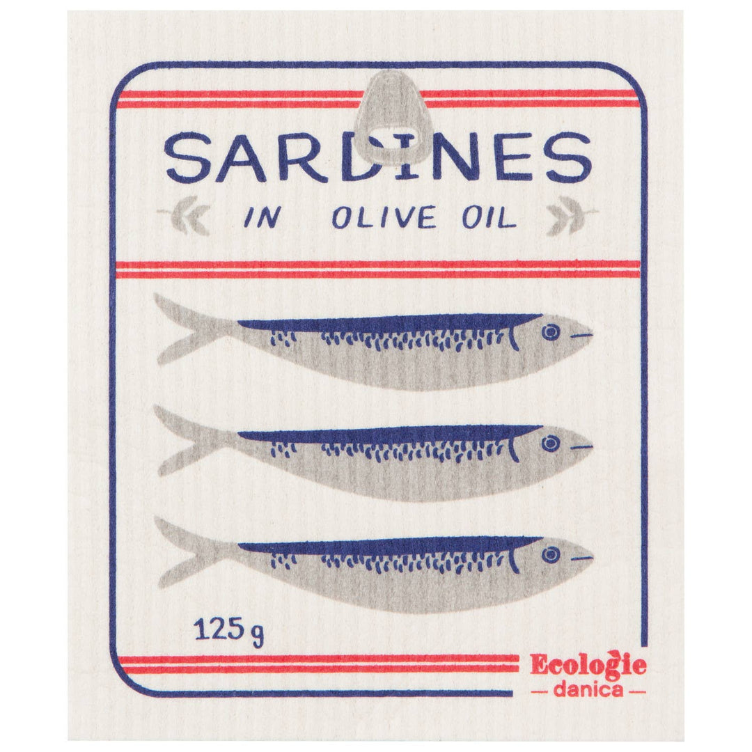 Swedish Dishcloth | Del Mar Sardine Fish