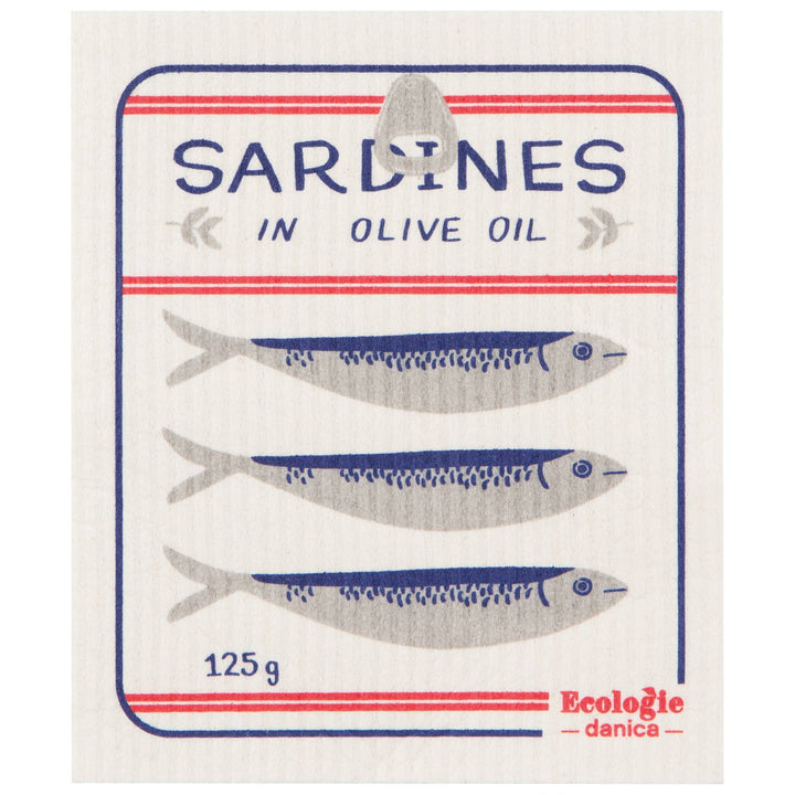 Swedish Dishcloth | Del Mar Sardine Fish
