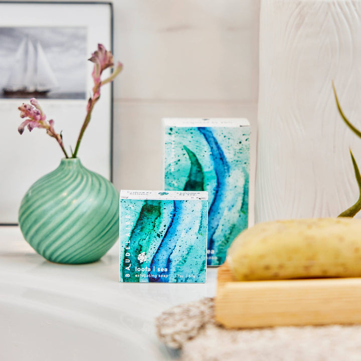 Baudelaire Loofa Guest Soaps