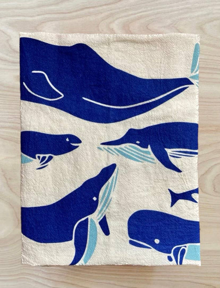Tea Towel | Whales