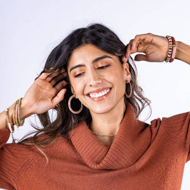 Ink + Alloy Bracelet | Two Tone Colors