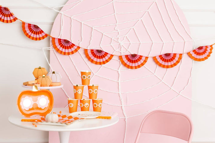 Garland | Pink + Orange Bunting Banner