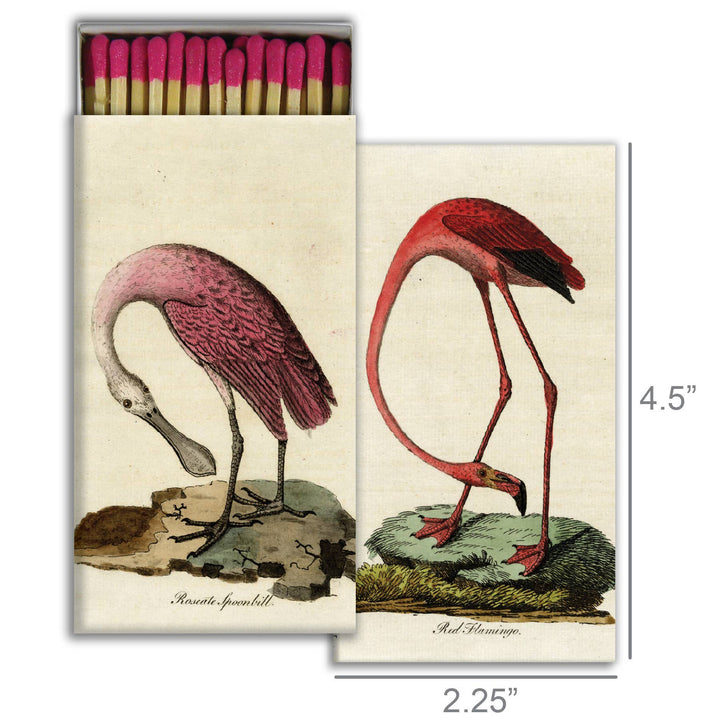 Matches | Flamingo + Spoonbill