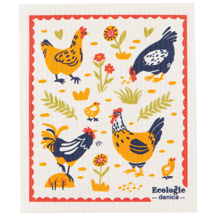 Swedish Dishcloth | Chickens Free Range