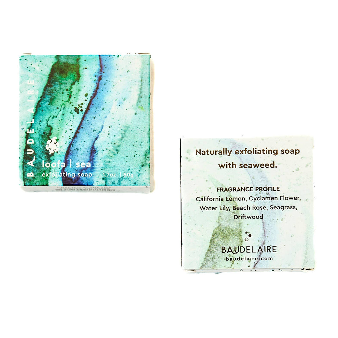 Baudelaire Loofa Guest Soaps