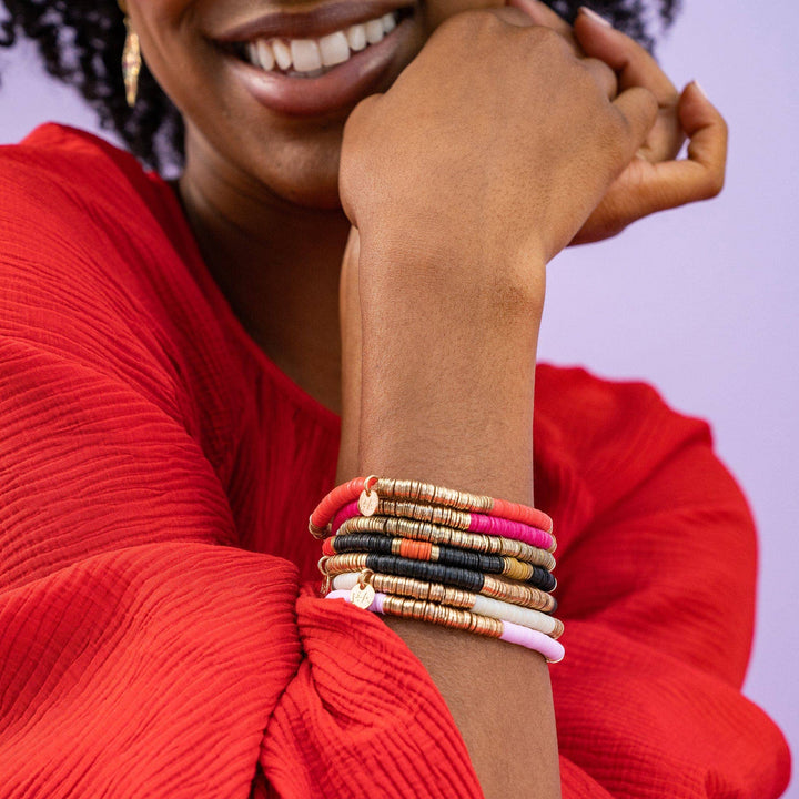 Ink + Alloy Bracelet | Two Tone Colors