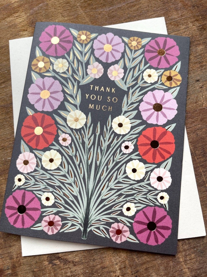 Boxed Thank You Cards "Flower Bunch"