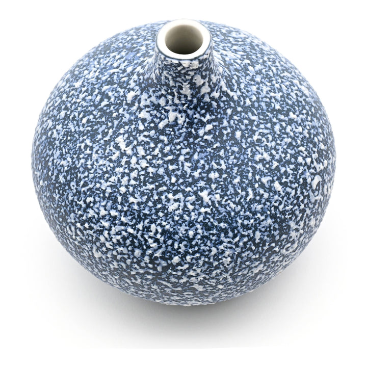 Bud Vase Small | Indigo + White