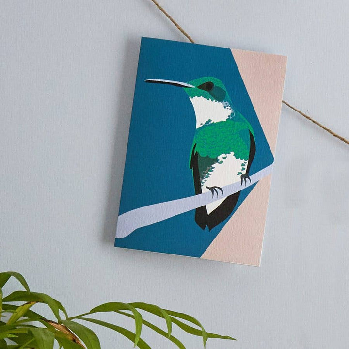 Blank Card "Hannah the Hummingbird"