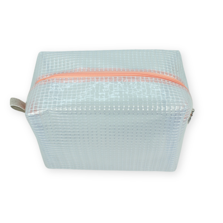 The Large Grid Vinyl Dopp Kit