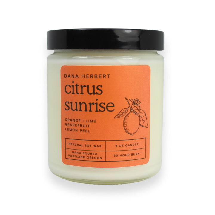 Citrus Sunrise Soy Candle | 9oz