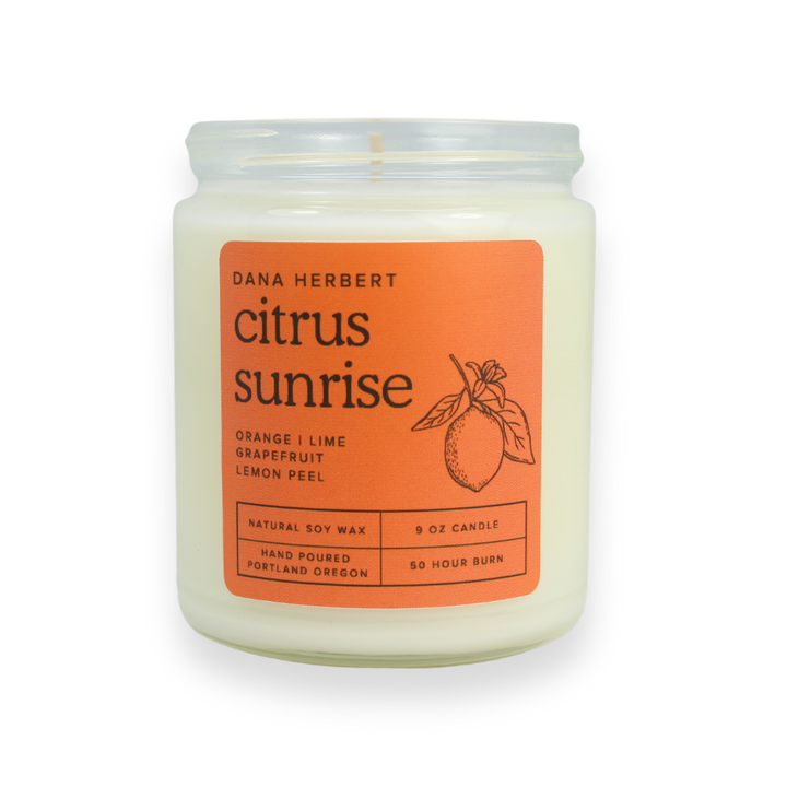 Citrus Sunrise Soy Candle | 9oz