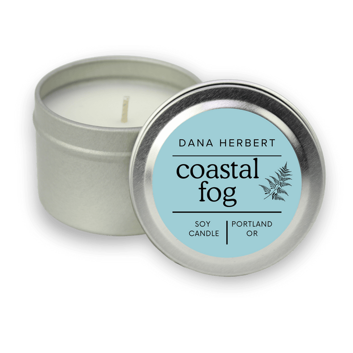 Coastal Fog Soy Candle Tin | 2oz