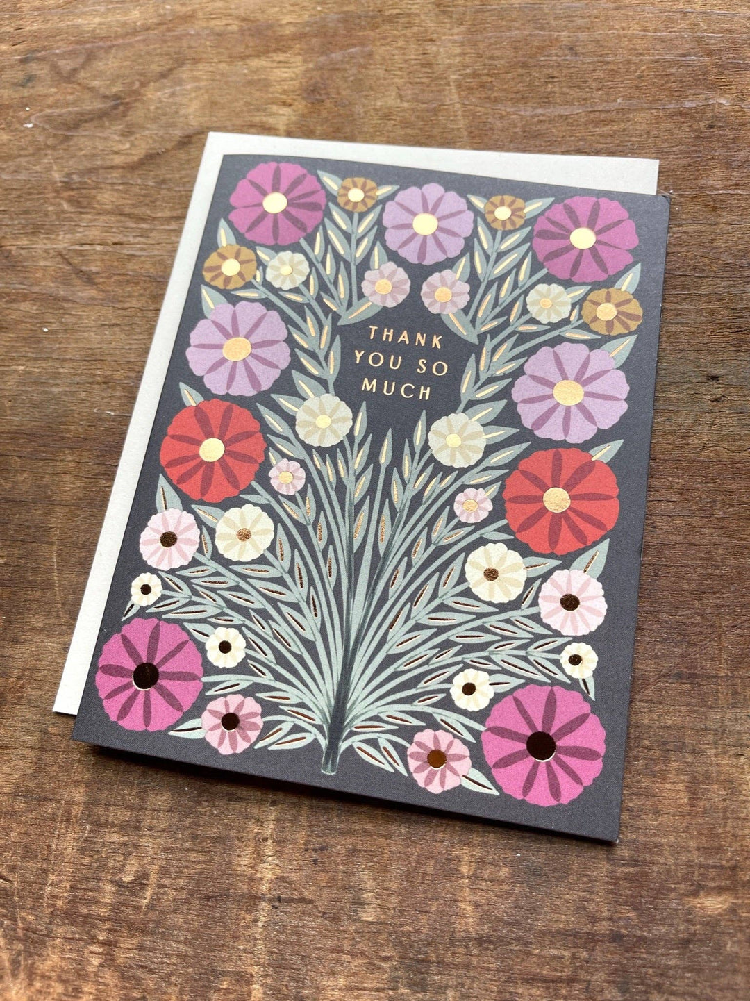 Boxed Thank You Cards "Flower Bunch"