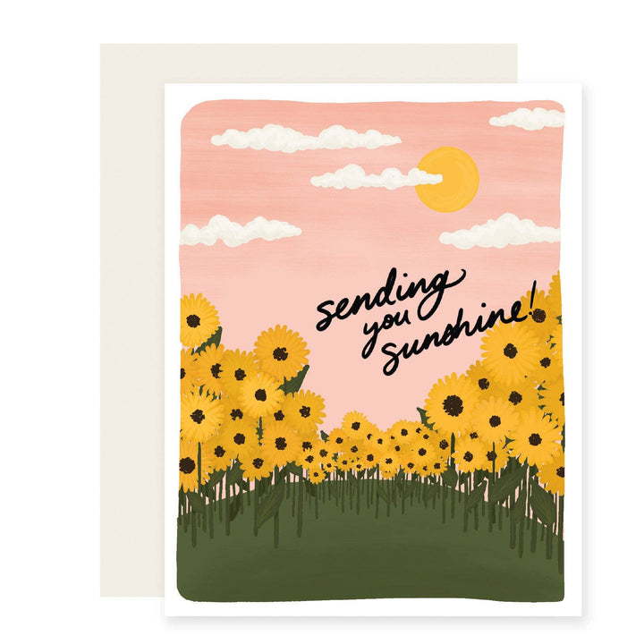 Love & Friendship "Sending you Sunshine Sunflower"