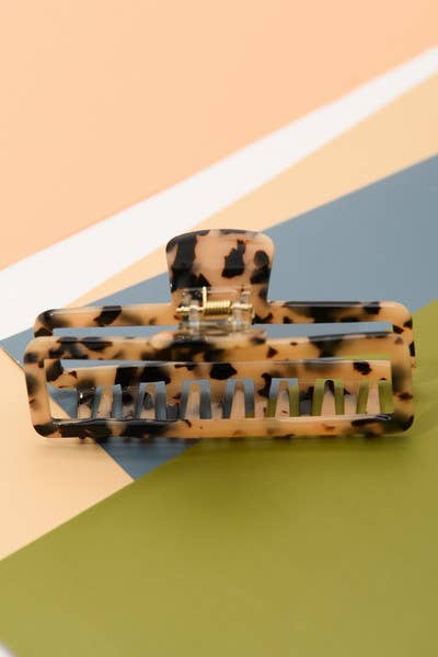 Hair Clip XL Tortoise Shell