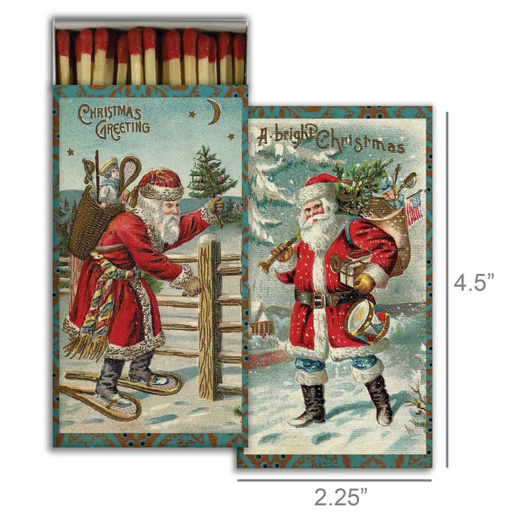 Matches - Vintage Santa Skis