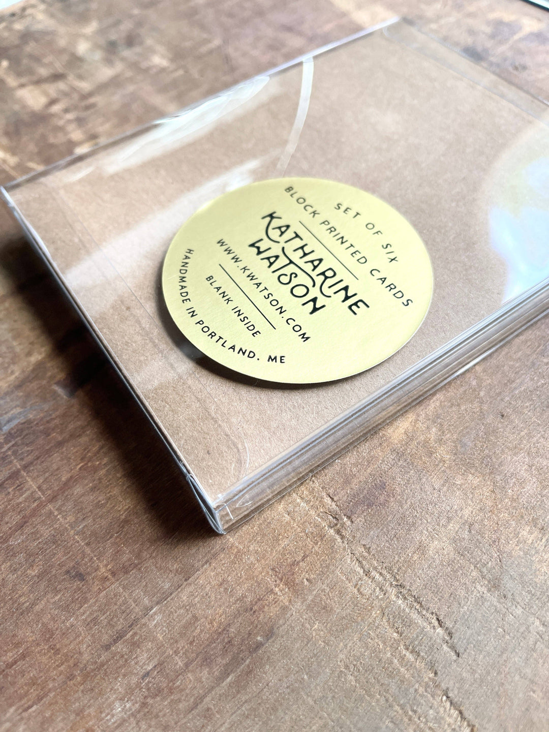 Boxed Thank You Cards "Quilt"