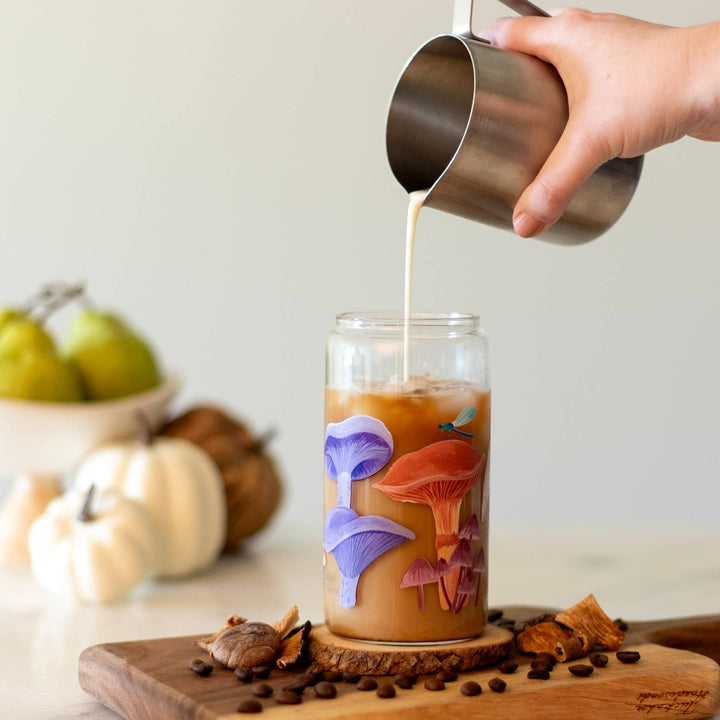 Mushroom Glass Cup