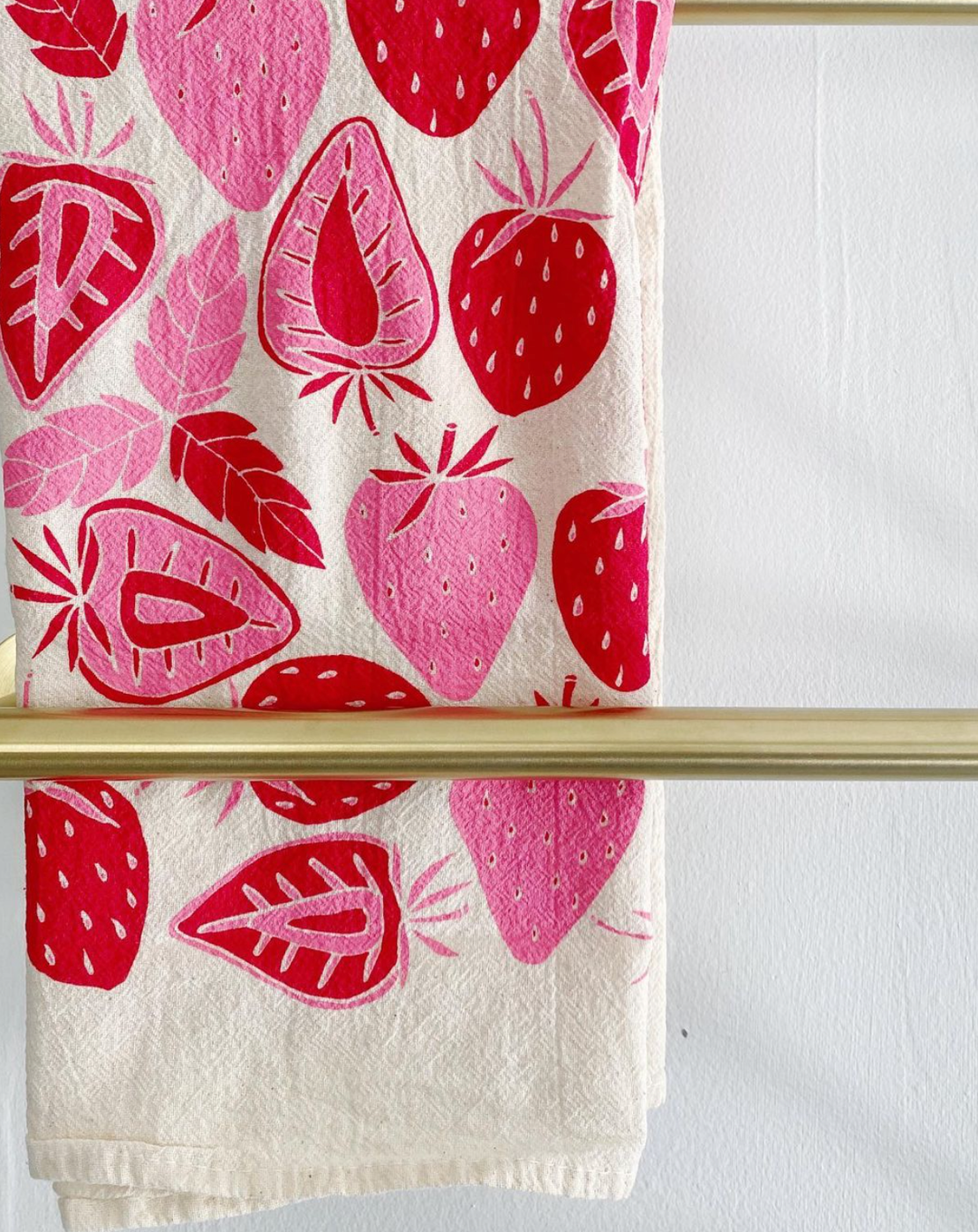 Tea Towel | Strawberries