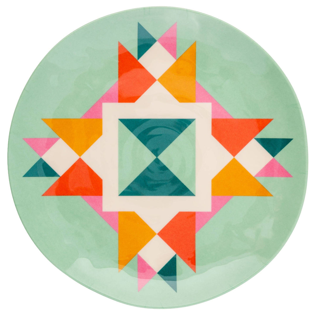 Quilt Books Melamine Salad Plates