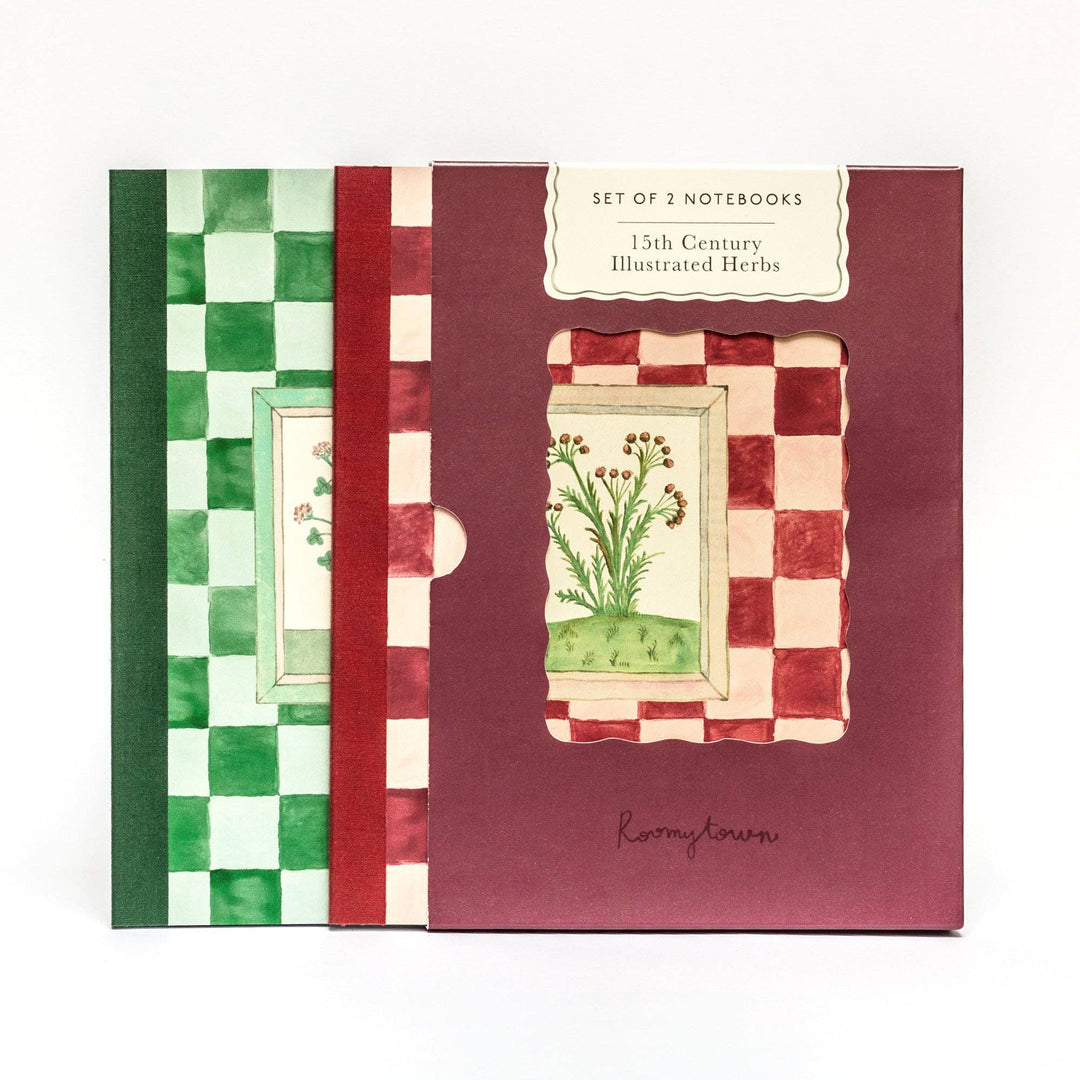 Notebook Set | 15th Century Illustrated Herbs