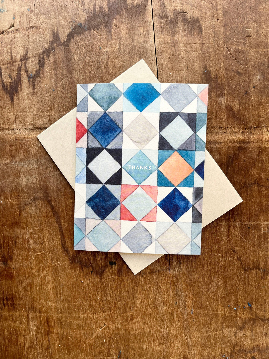 Boxed Thank You Cards "Quilt"