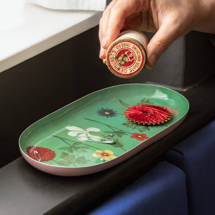 Enamel Tray | Festival of Flowers