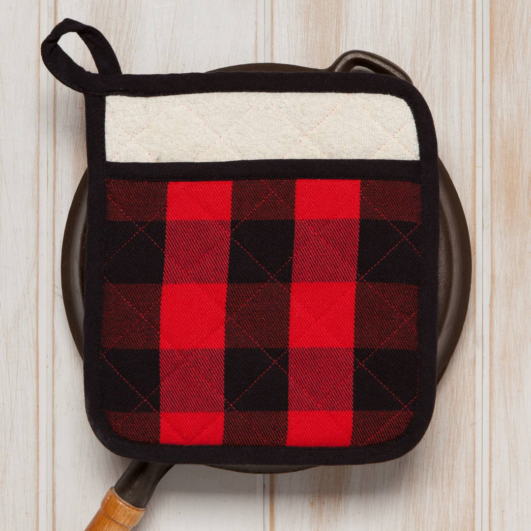 Potholder | Buffalo Check Red