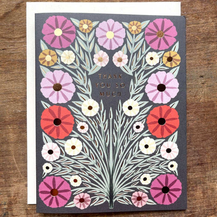 Boxed Thank You Cards "Flower Bunch"