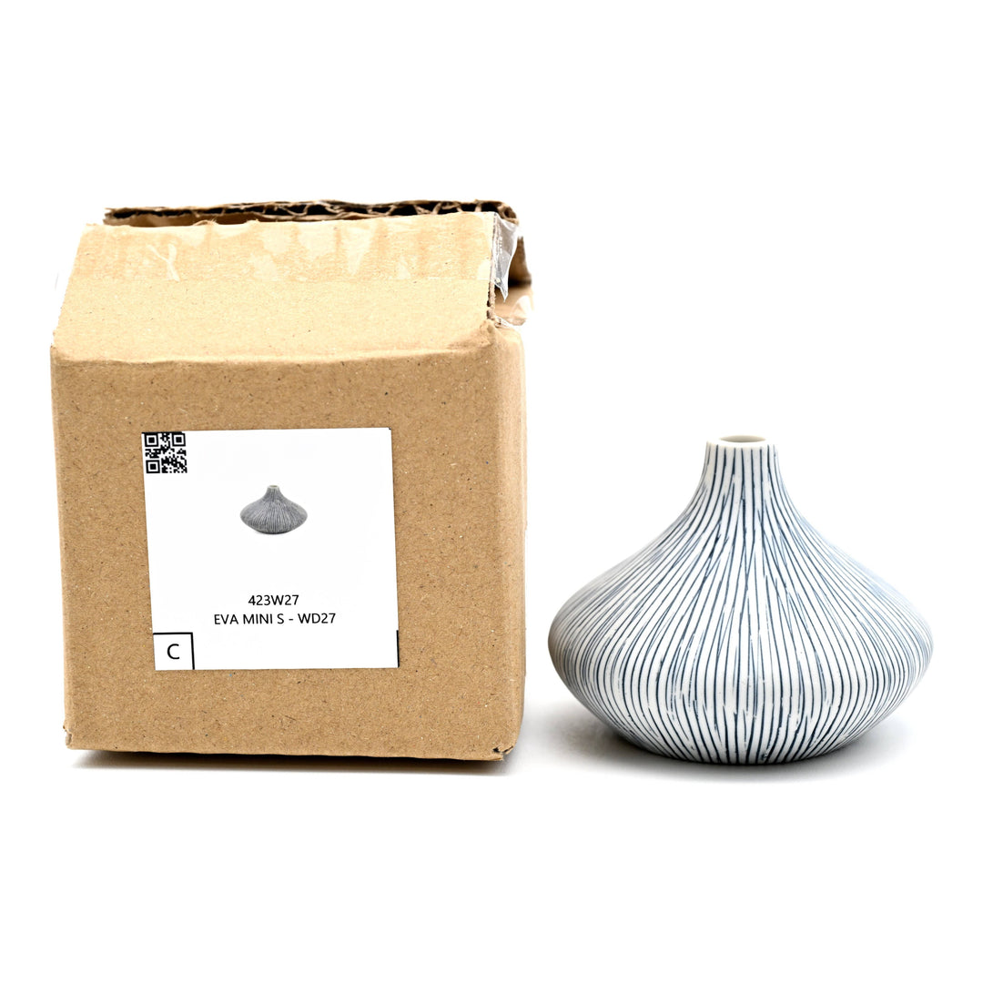 Bud Vase Mini | Indigo Stripe