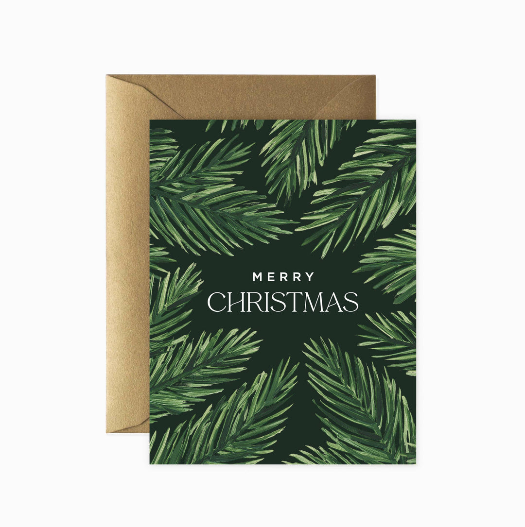 Christmas Card "Winter Fir"