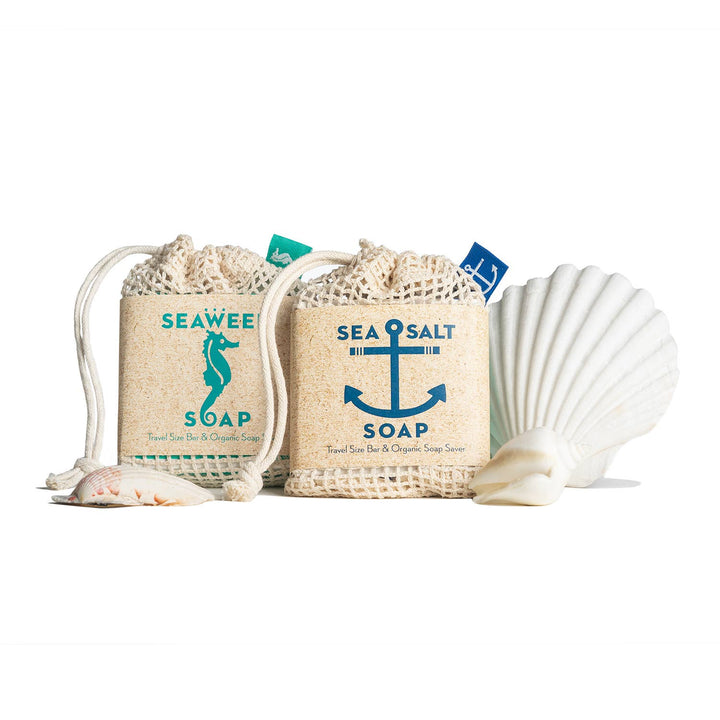 Bar Soap | Sea Salt + Soap Saver