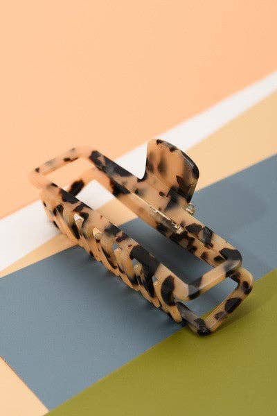 Hair Clip XL Tortoise Shell