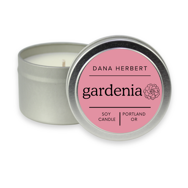 Gardenia Soy Candle Tin | 4oz