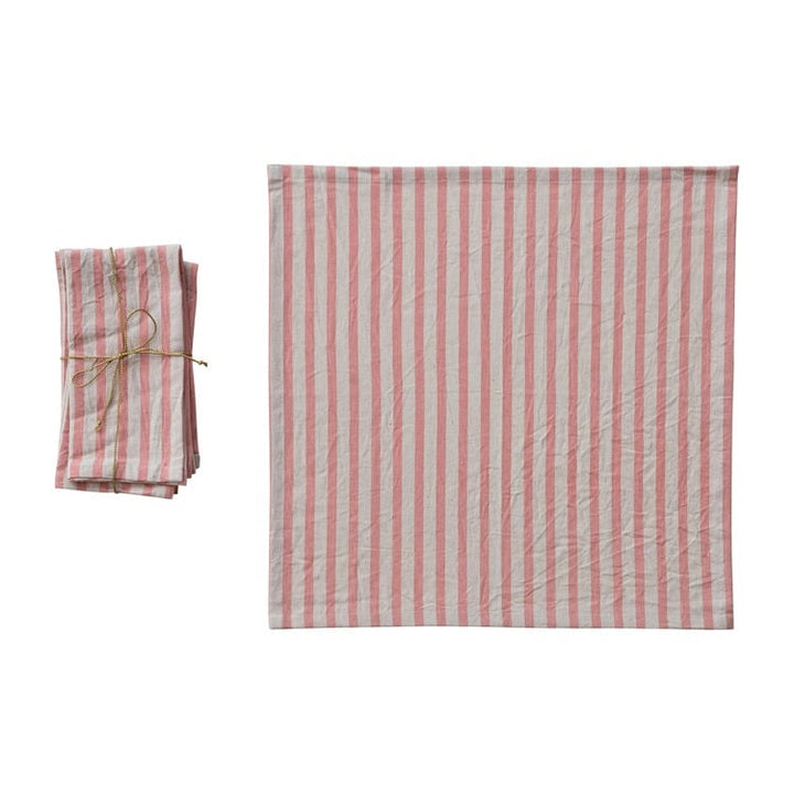 S/4 18"Sq Cotton Printed