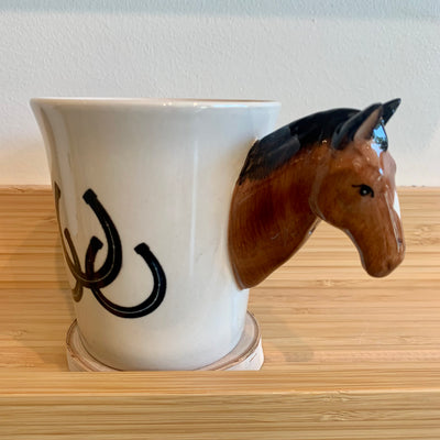 Ceramic Animal Mug | Horses