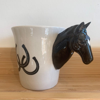 Ceramic Animal Mugs | Horses