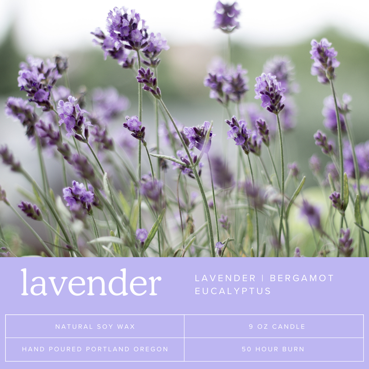 Lavender Soy Candle | 9oz