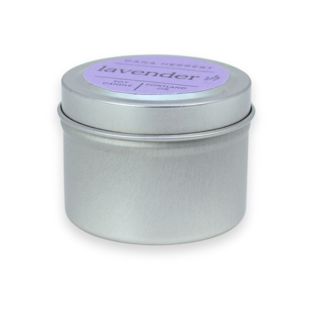 Lavender Soy Candle Tin | 2oz