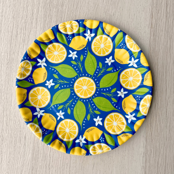 Melamine "Paper" Plates | Lemons