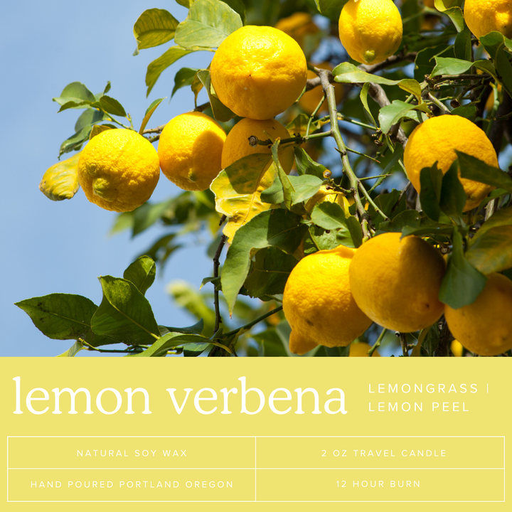 Lemon Verbena Soy Candle Tin | 2oz